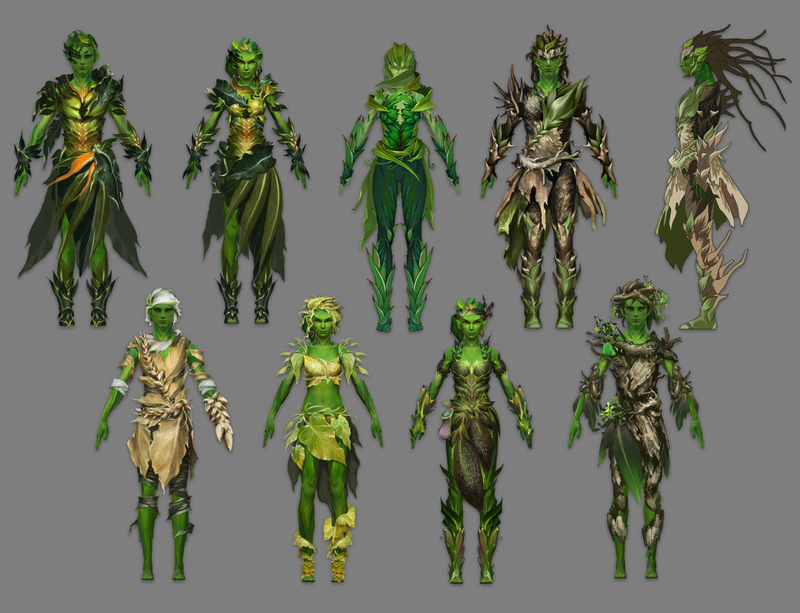 Illustration for article titled How Do You Make a Race of Intelligent Plant People Sexy?